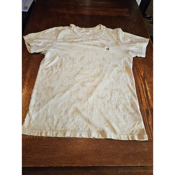 The North Face Other - The North Face‎ Men's Lg Short Sleeve Brown Tie Dye Box Logo Crew T-Shirt (A379)